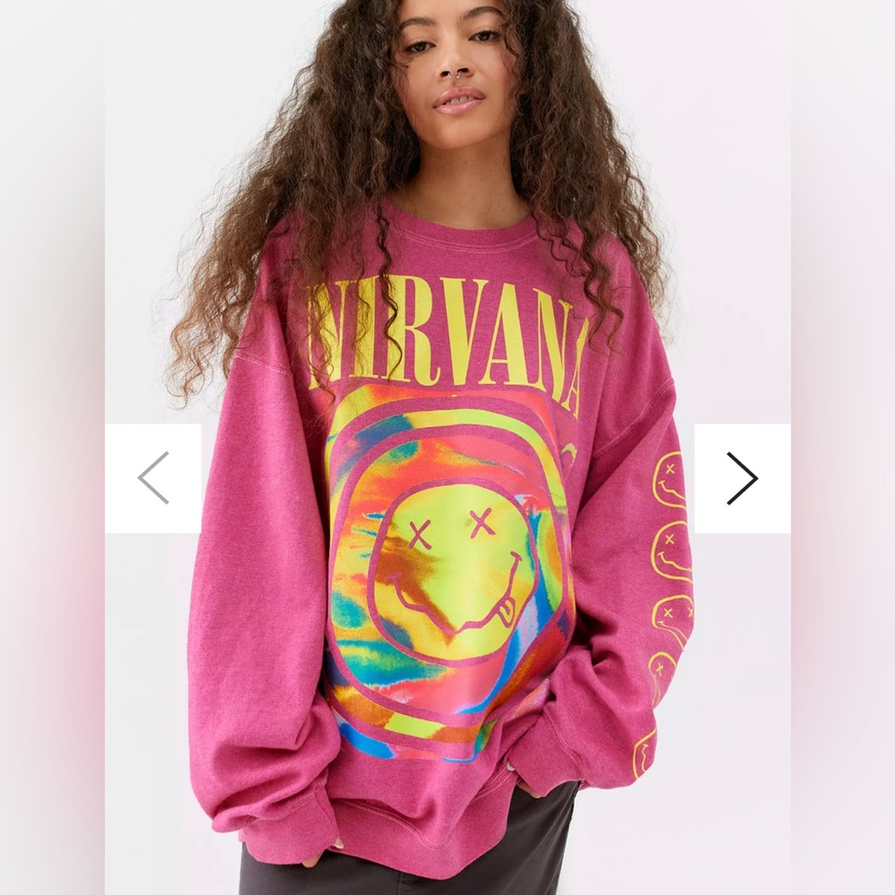 NIRVANA WOMENS SWEATSHIRT